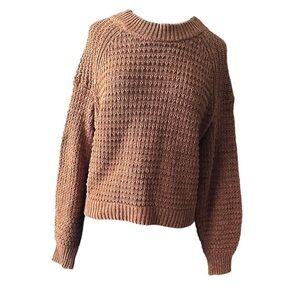 Universal thread brown Knit Sweater size small